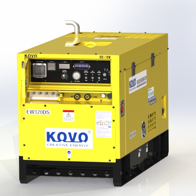 Générateur KOVO Diesel Petit soudeurs à arc portable diesel 280CC/CV courant nominal EW320DST
