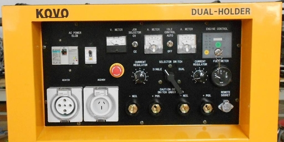 80% de cycle de fonctionnement nominale 40°C KOVO EW400DST Soudeuse à moteur diesel Motosoldadoras