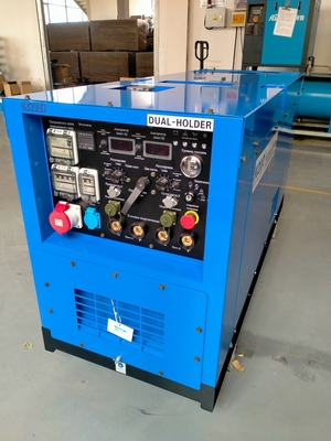 Machine de soudage à moteur diesel brushless EW500DST 1000KG pour l'industrie de la construction