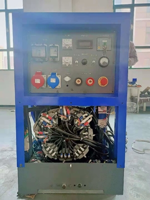 Soudage avec le générateur de soudeur à aimant permanent à double support KOVO Diesel DC600A DGW500 à tension de sortie de 85V